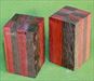 Blank #747 - Bloodwood & Wenge - 2 Blanks ~ 2 x 2 x 3 1/2 ~ $15.99